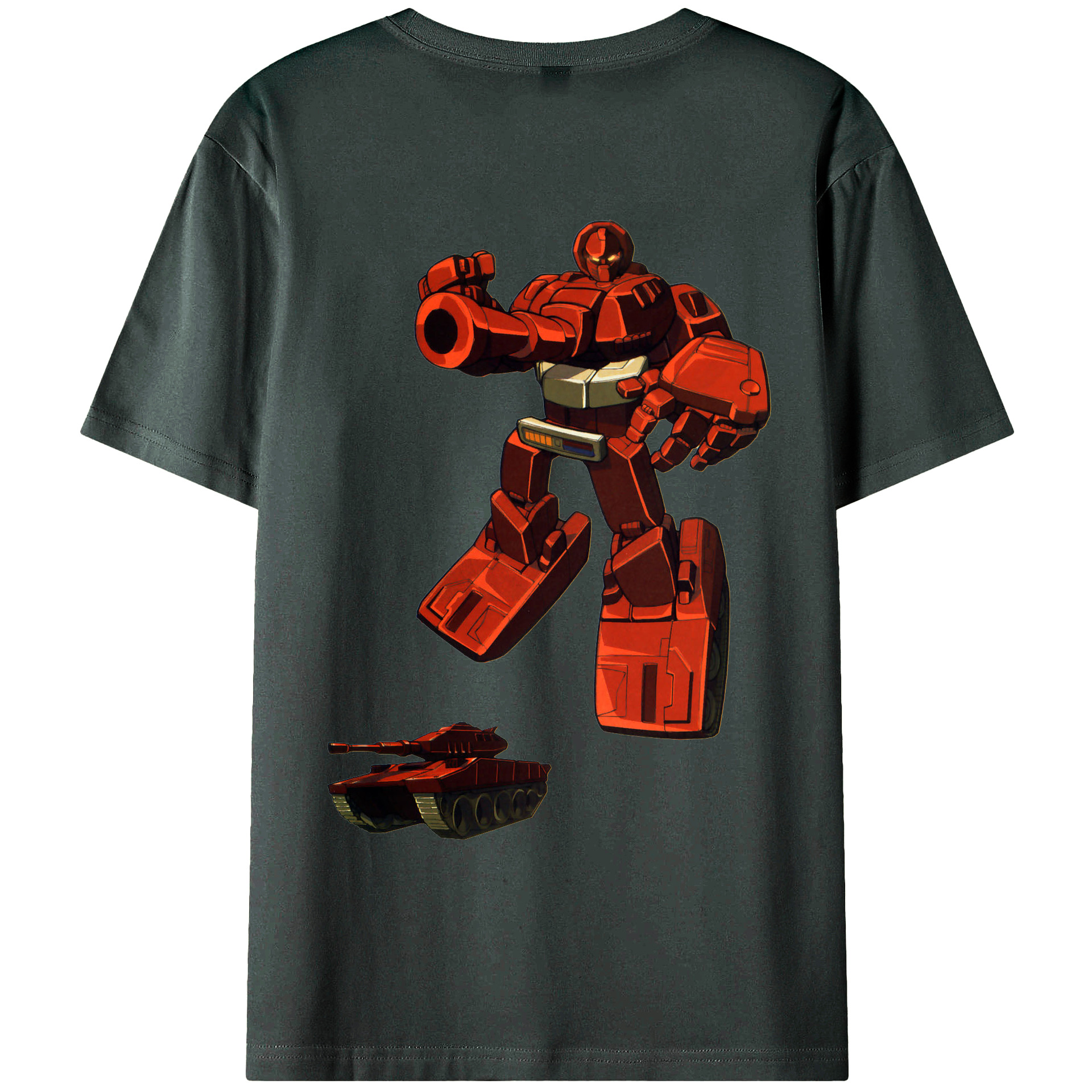 （画像用）  綿100％ メンズ半袖Tシャツ（バックプリント） 通気性